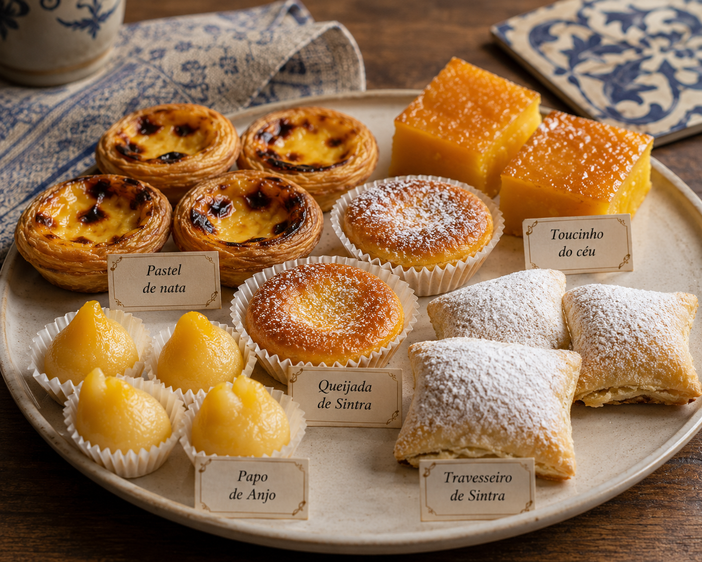 Doces portugueses na Quatro Folhas