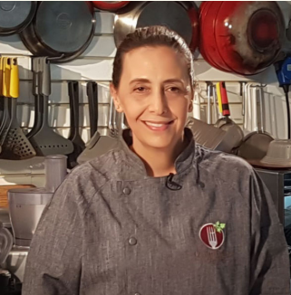 Chef Andrea Rangel, especialista em confeitaria artística